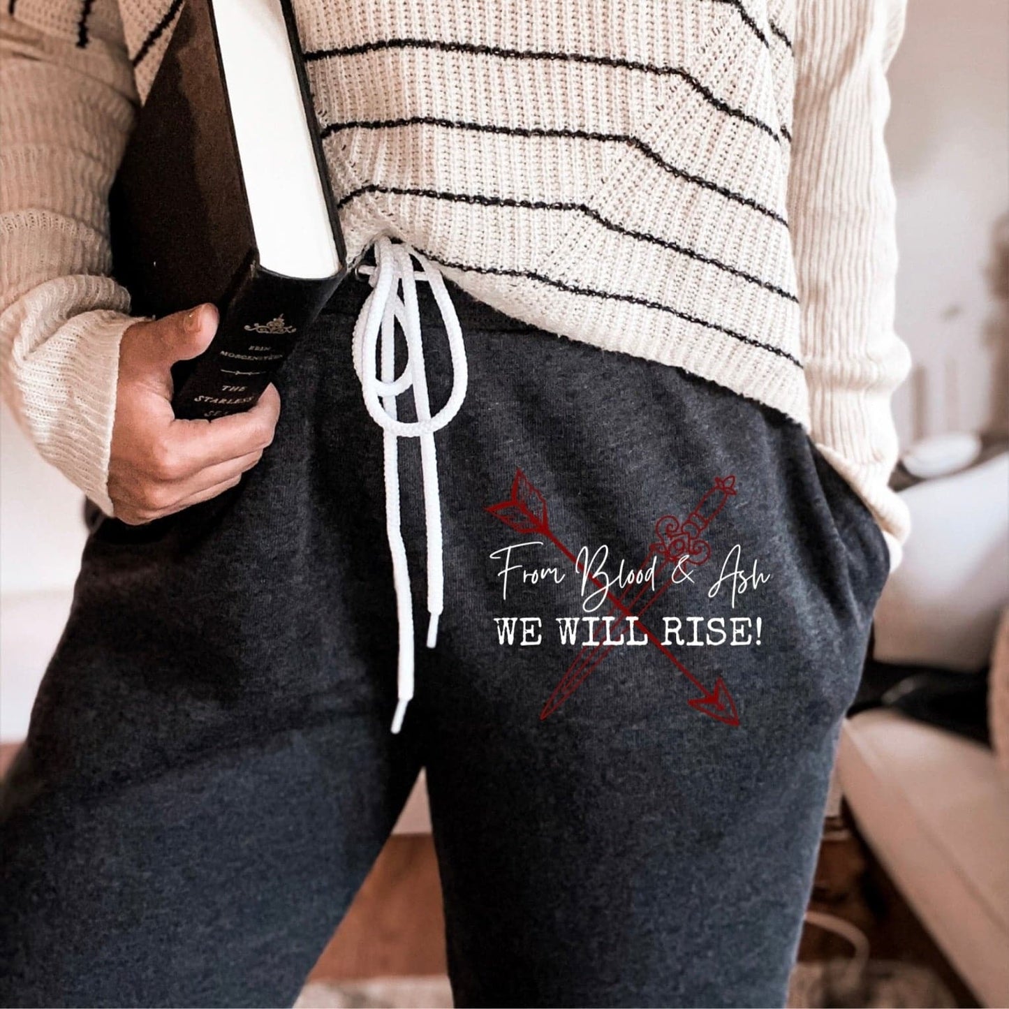 From Blood & Ash Inspired: We Will Rise Joggers