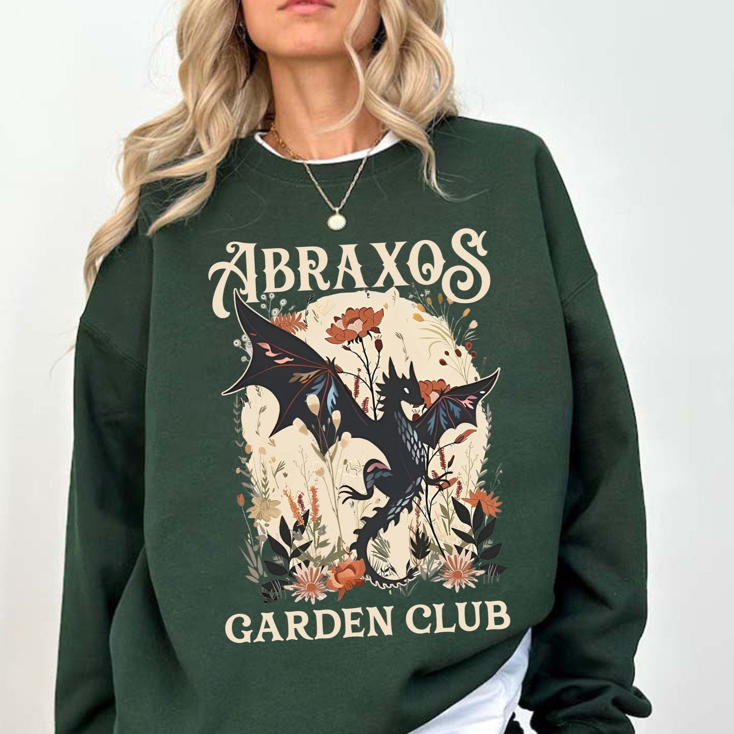 Abraxos Flower Garden Club Throne Of Glass Flower Shirt