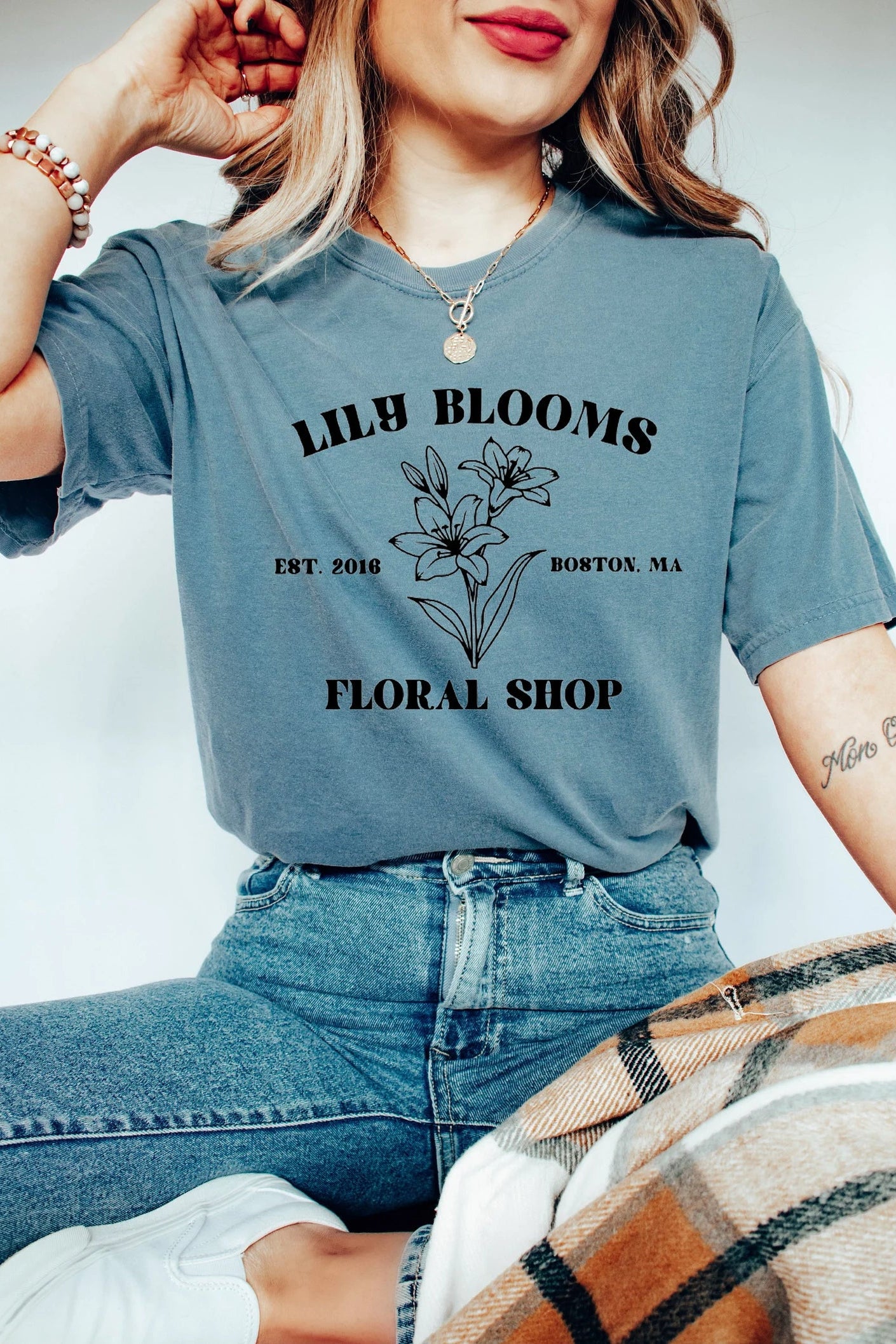 It Ends With Us | Lily Bloom's Floral Shop Shirt
