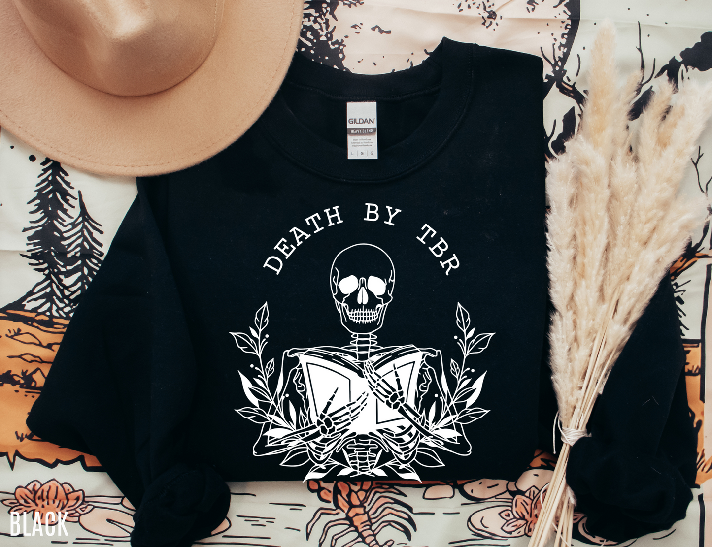 Bookish Shirt | Death By TBR Sweatshirt