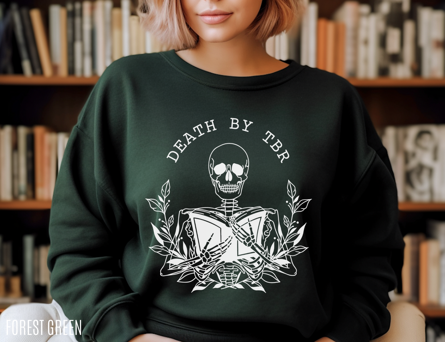 Bookish Shirt | Death By TBR Sweatshirt
