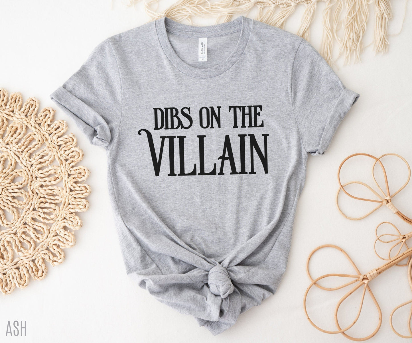 Bookish Shirt | Dibs on the Villain Shirt