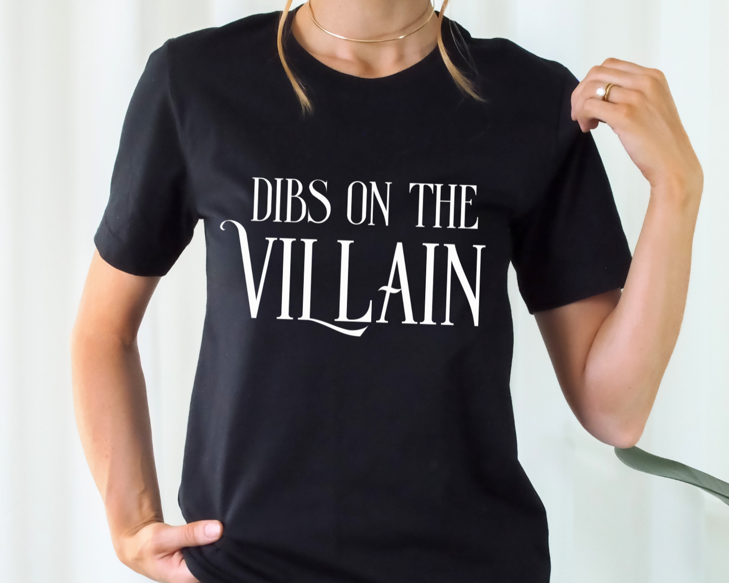 Bookish Shirt | Dibs on the Villain Shirt