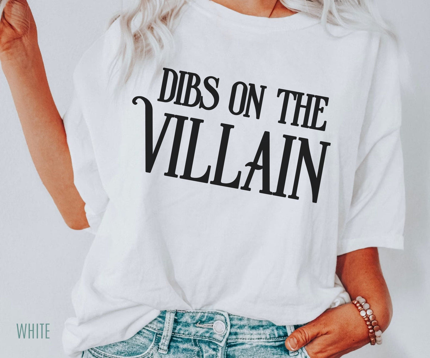 Bookish Shirt | Dibs on the Villain Shirt