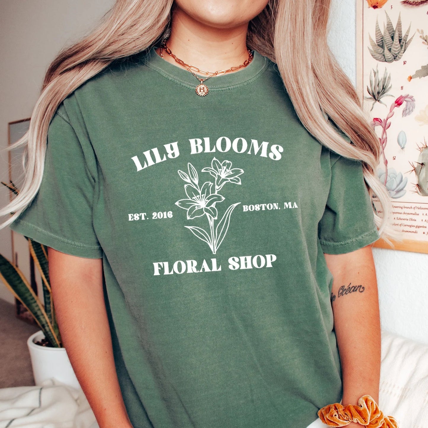 It Ends With Us | Lily Bloom's Floral Shop Shirt