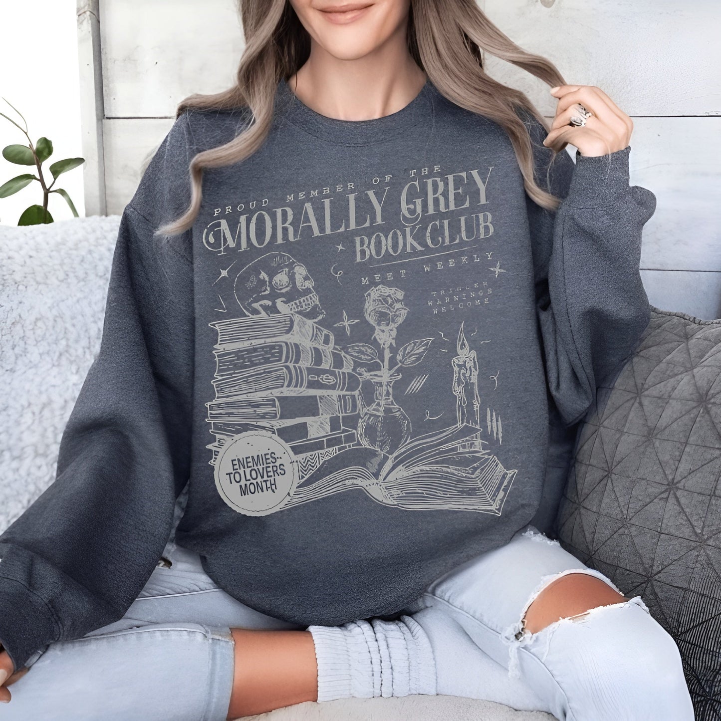 Morally Grey Book Club Shirt Dark Romance
