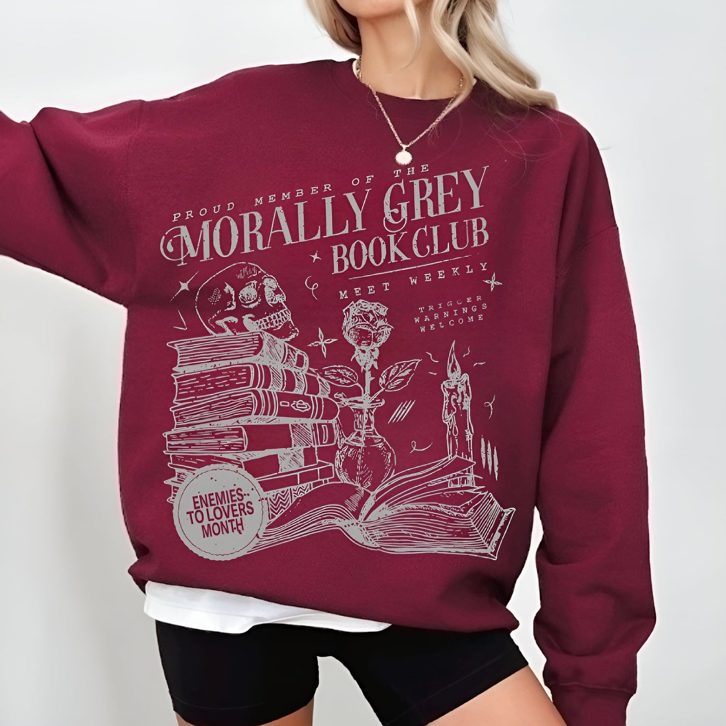 Morally Grey Book Club Shirt Dark Romance