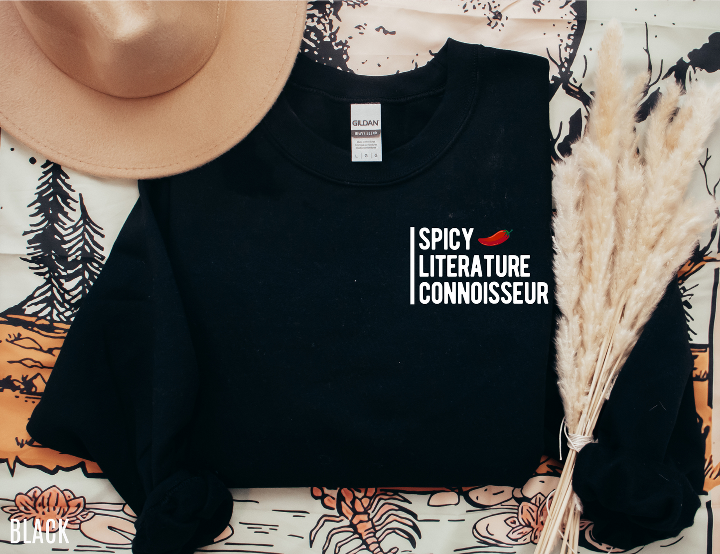Bookish Shirt | Spicy Literature Connoisseur