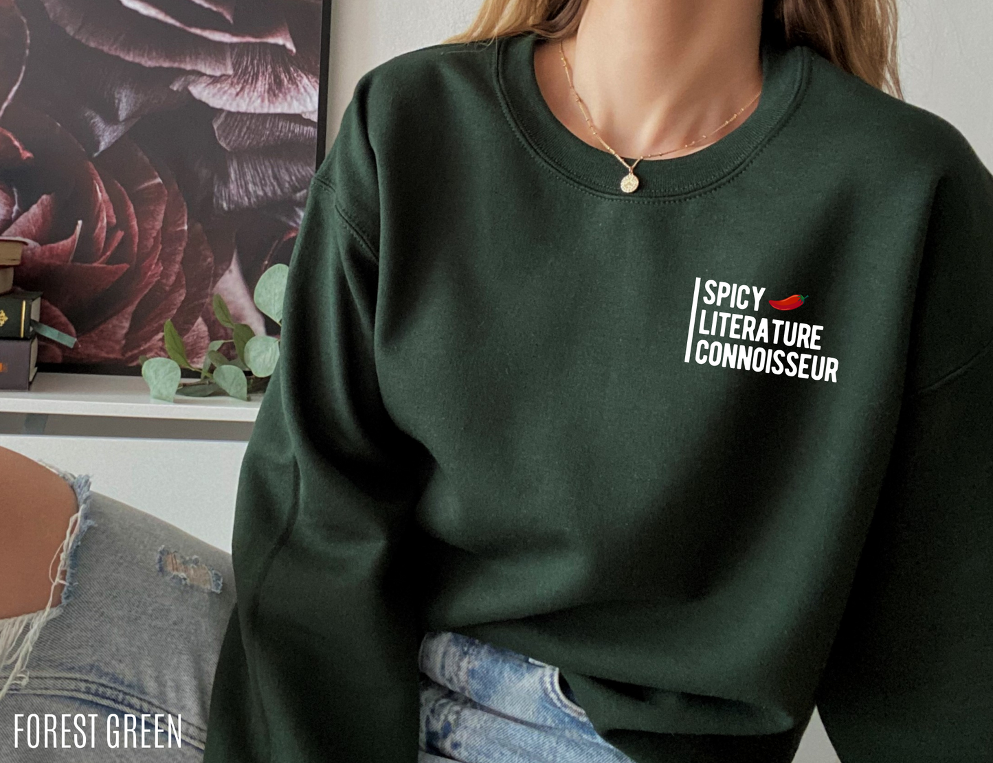 Bookish Shirt | Spicy Literature Connoisseur