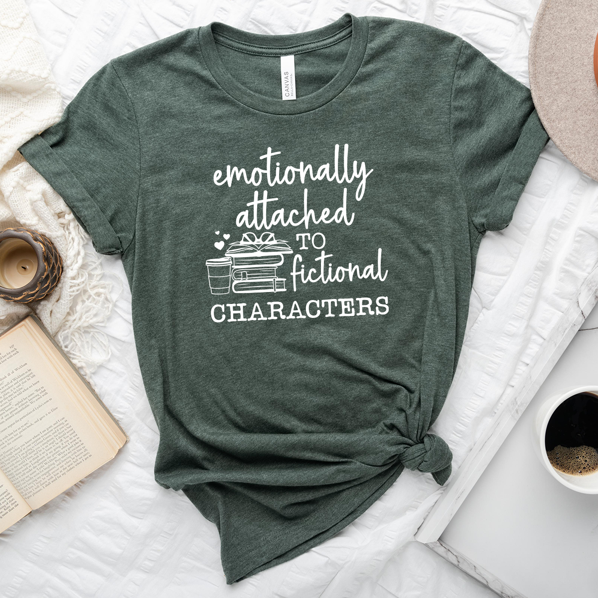 emotionally attached unisex tee