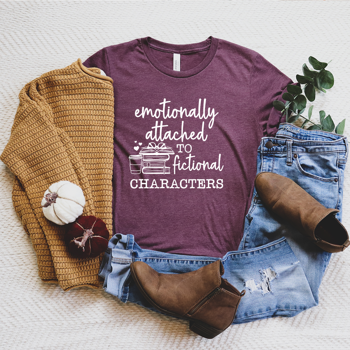 emotionally attached unisex tee