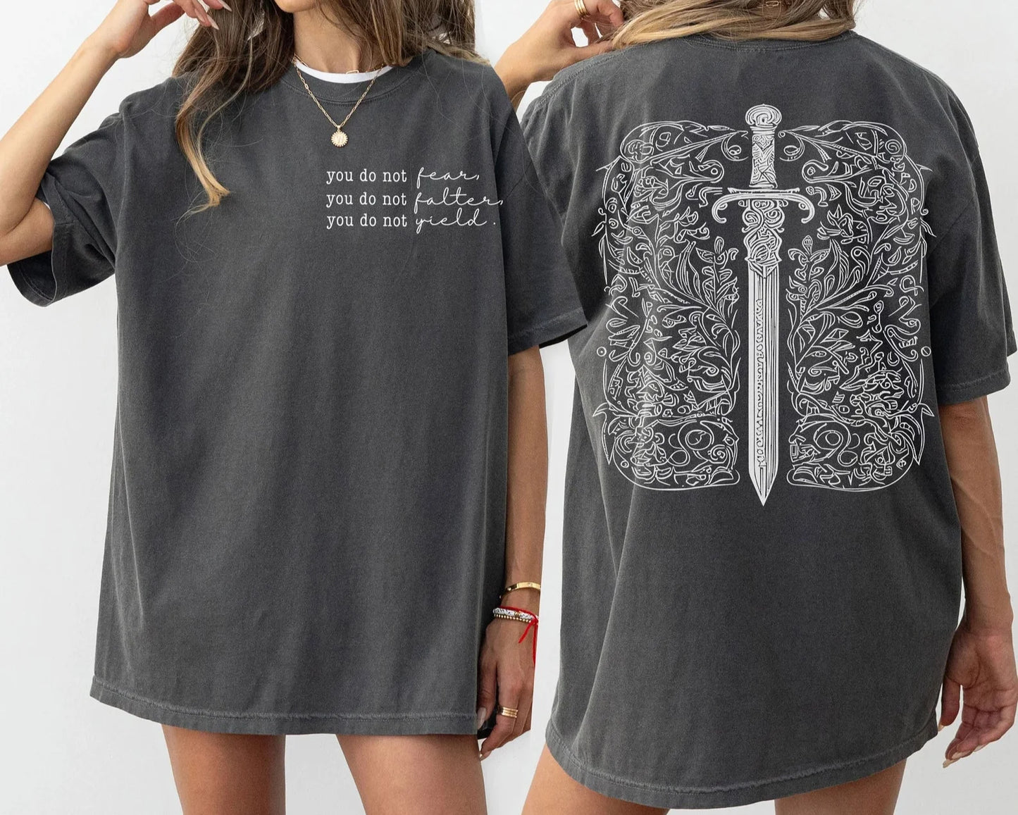 Throne of Glass Merch | You Do Not Yield Shirt