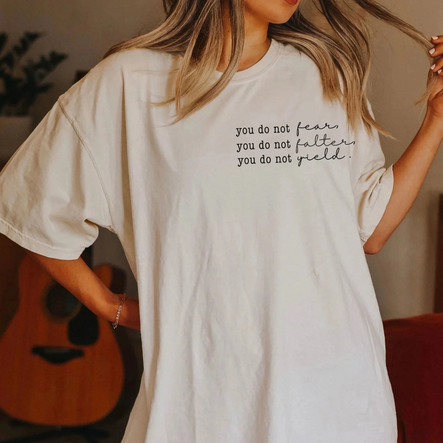 Throne of Glass Merch | You Do Not Yield Shirt