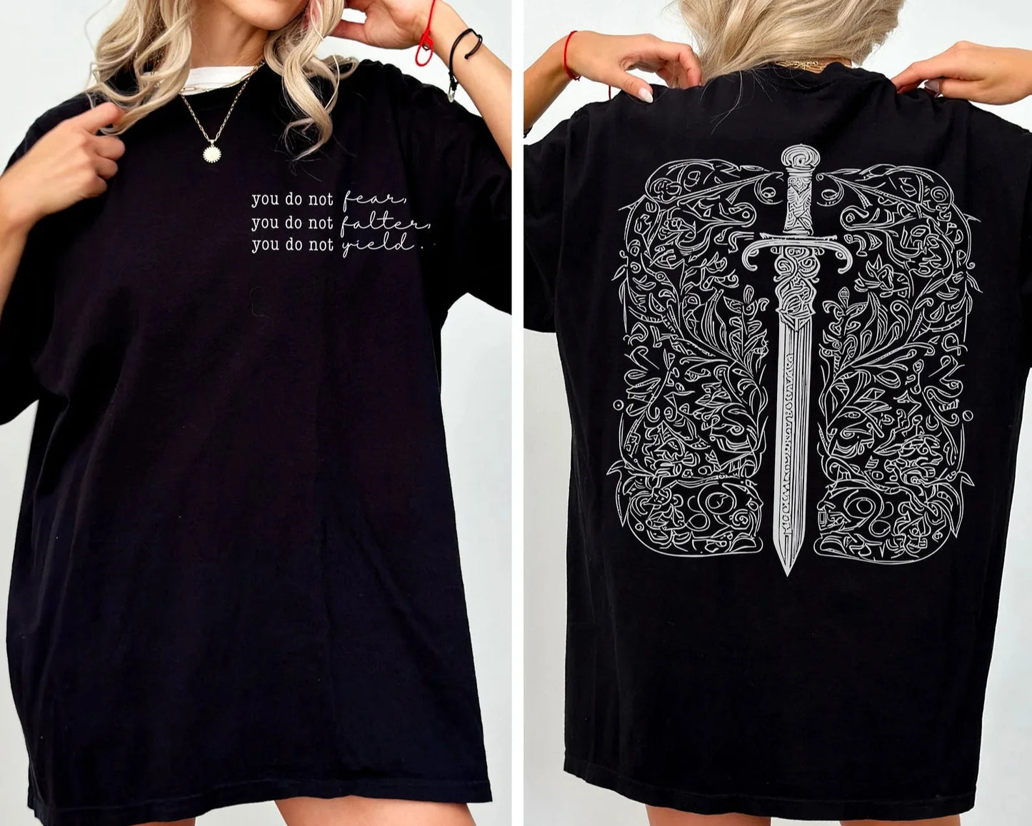Throne of Glass Merch | You Do Not Yield Shirt