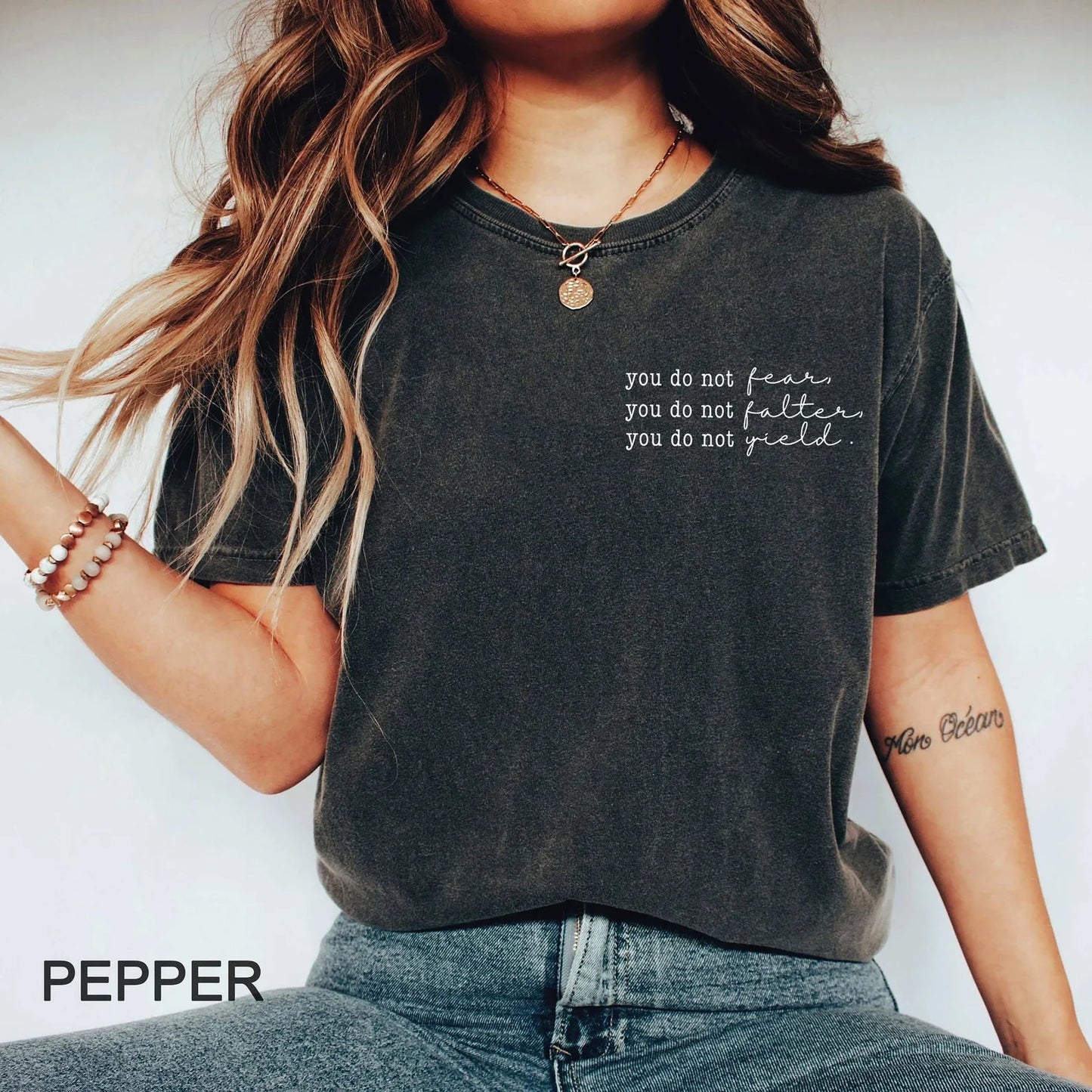 Throne of Glass Merch | You Do Not Yield Shirt