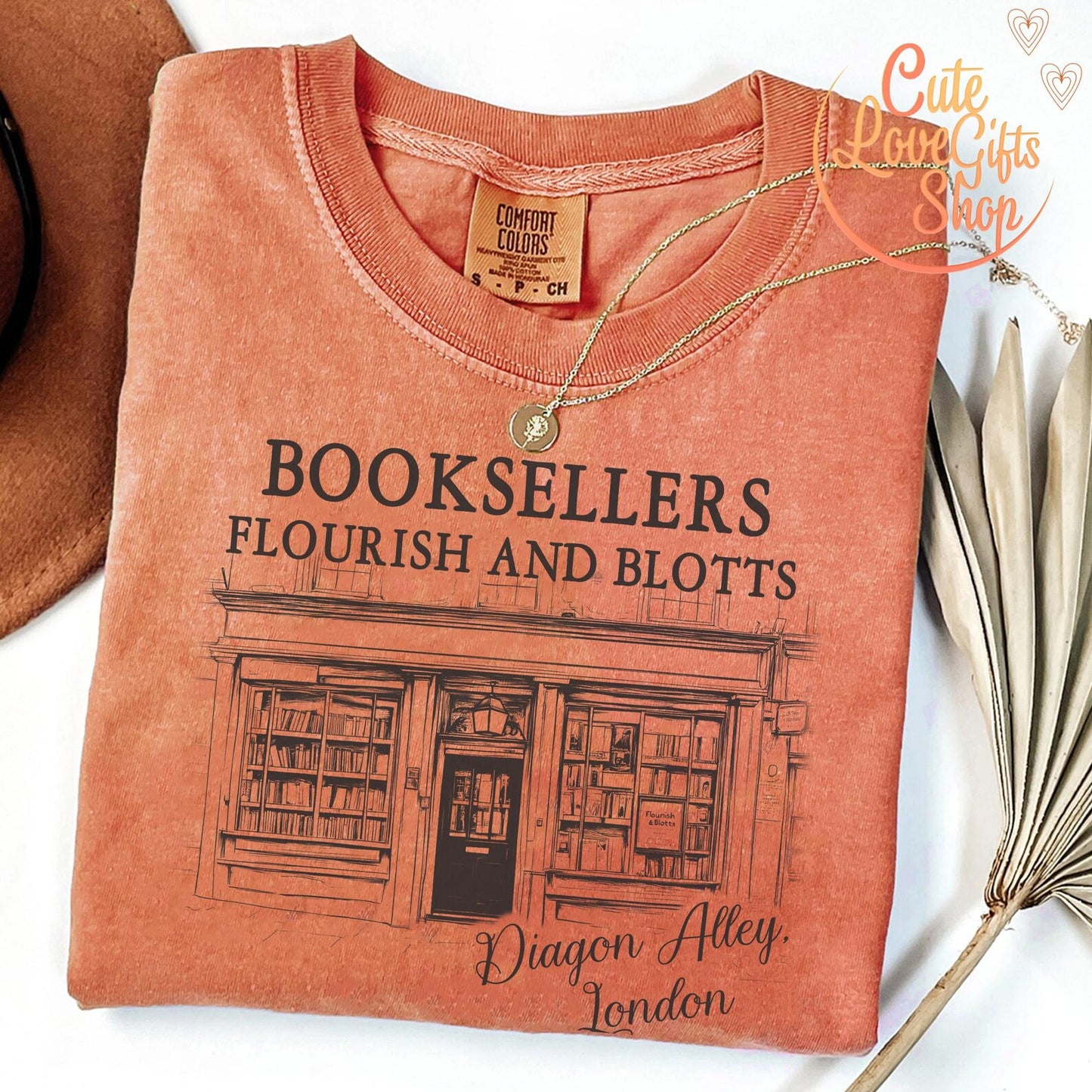 Bookseller Shirt | Flourish and Blotts
