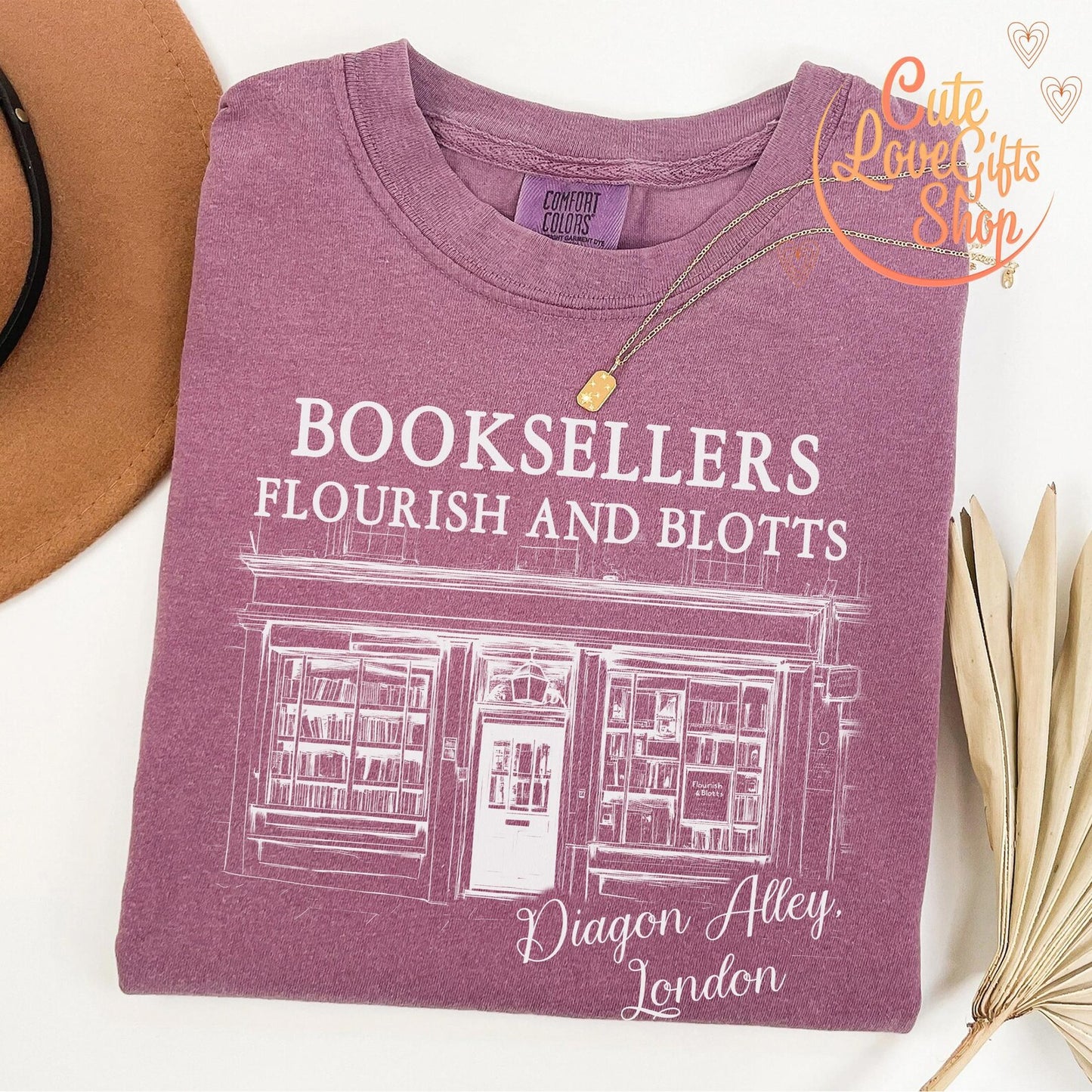 Bookseller Shirt | Flourish and Blotts