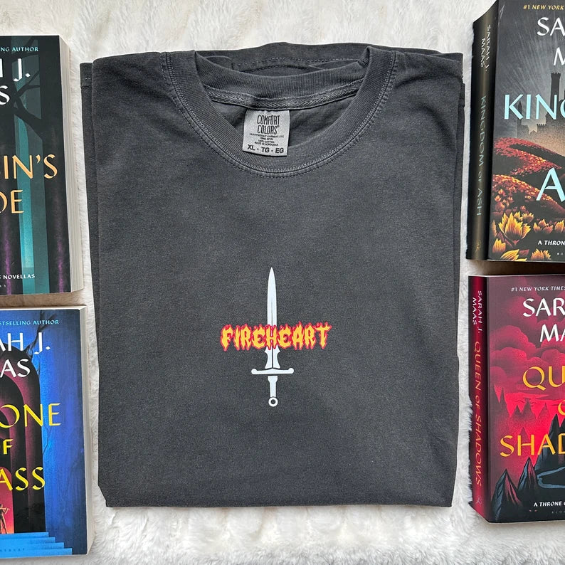Throne of Glass Shirt Fireheart Comfort Colors®