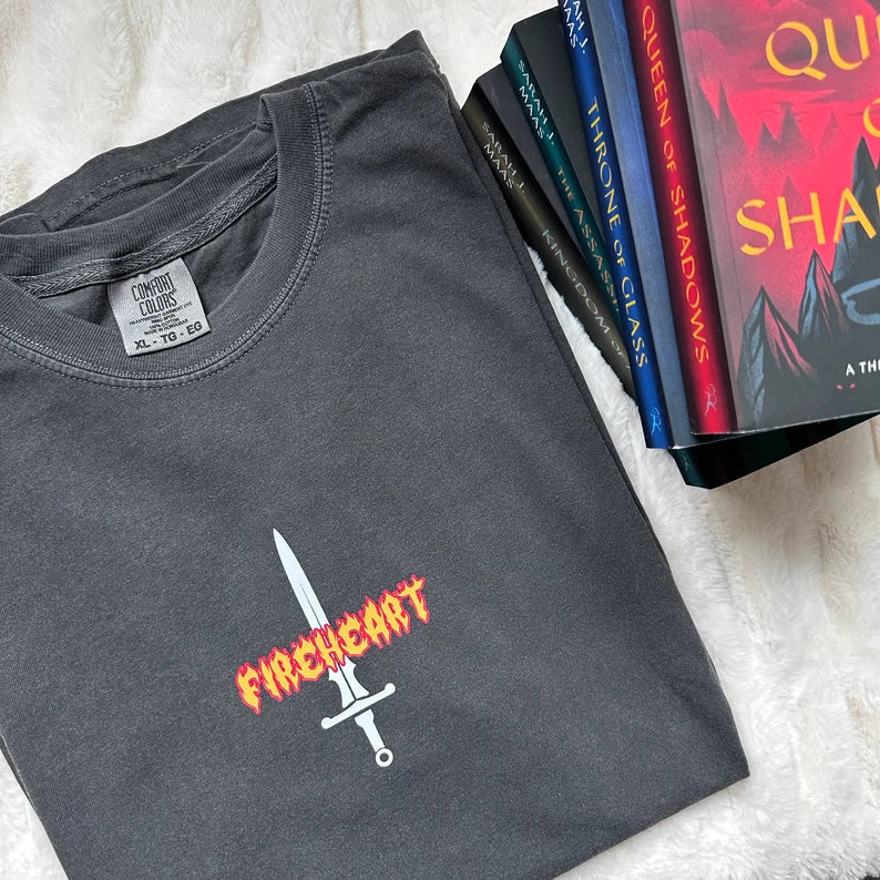 Throne of Glass Shirt Fireheart Comfort Colors®