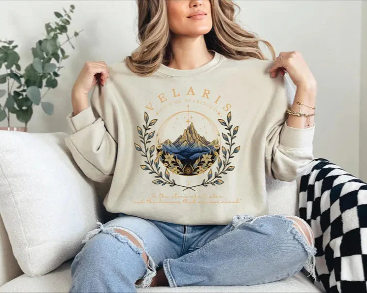 Abraxos Wyvern Velaris ACORTA Shirt | Sarah J Maas Merch | Fantasy Bookish Shirt