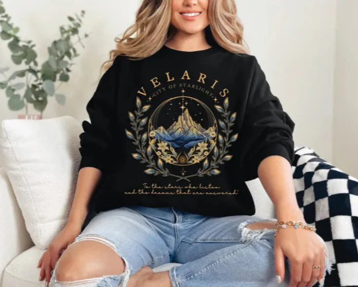 Abraxos Wyvern Velaris ACORTA Shirt | Sarah J Maas Merch | Fantasy Bookish Shirt