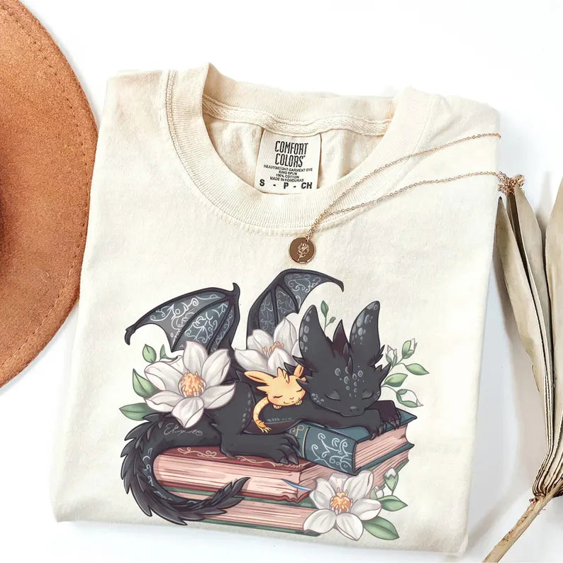 Fantasy Book Dragon Shirt Comfort Colors®