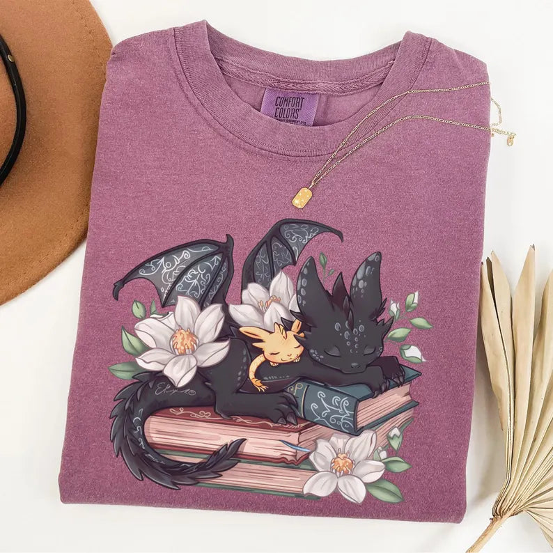 Fantasy Book Dragon Shirt Comfort Colors®