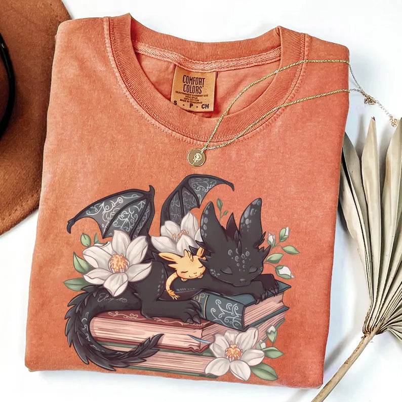 Fantasy Book Dragon Shirt Comfort Colors®