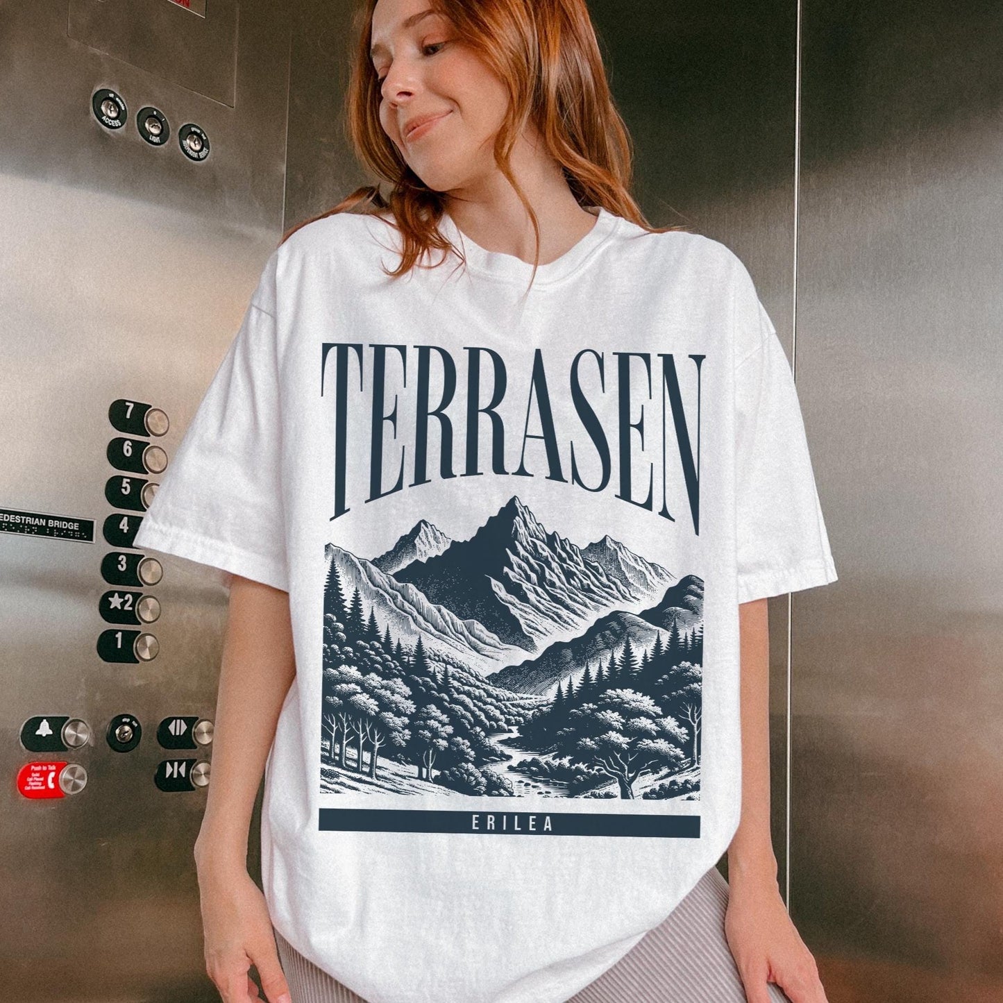 Terrasen Comfort Colors Shirt (Officially Licensed), Throne of Glass Merch, TOG Shirt, Aelin Galathynius, Sjm Universe Merch, Bookish Gift