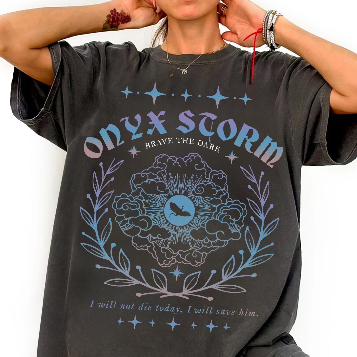 Onyx Storm Shirt Design, Violet Sorrengail PNG, Basgiath War College Theme, I Will Save Him Quote, Xaden Riorson PNG, Bookish PNG Design