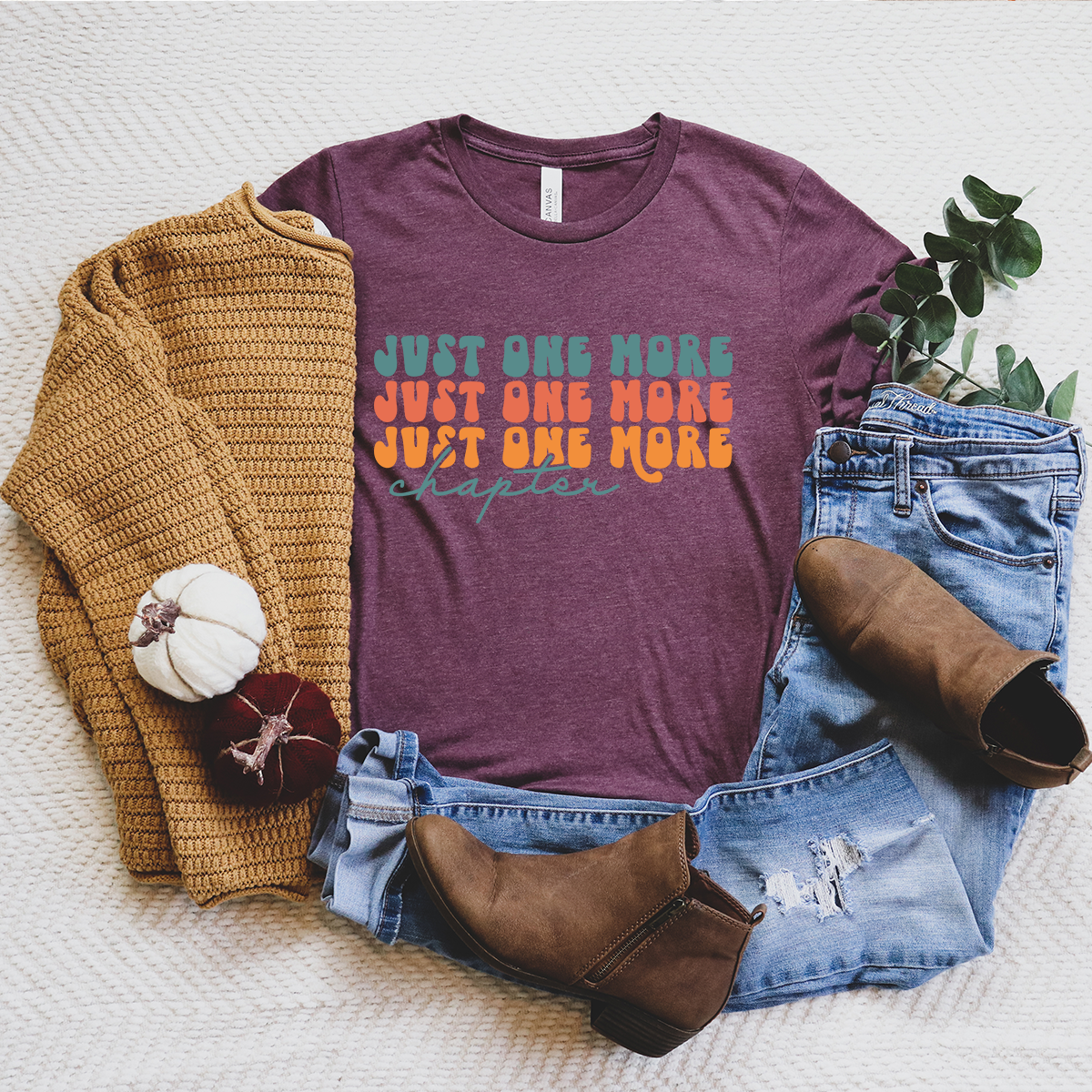 just one more chapter unisex tee