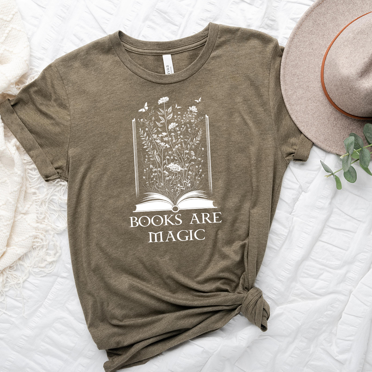 magic books unisex tee