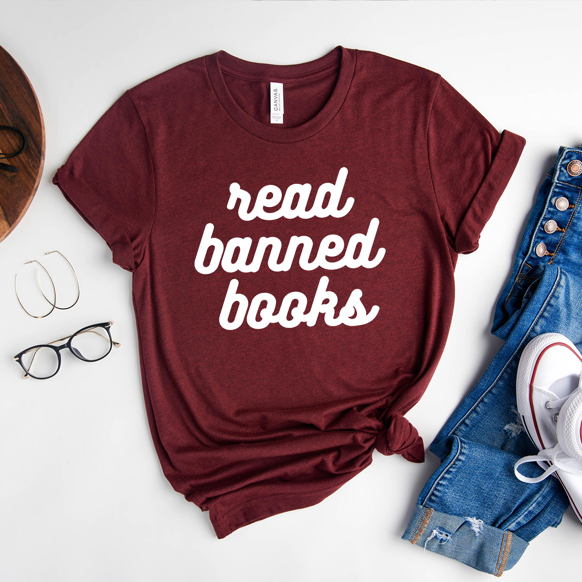 read banned books unisex tee