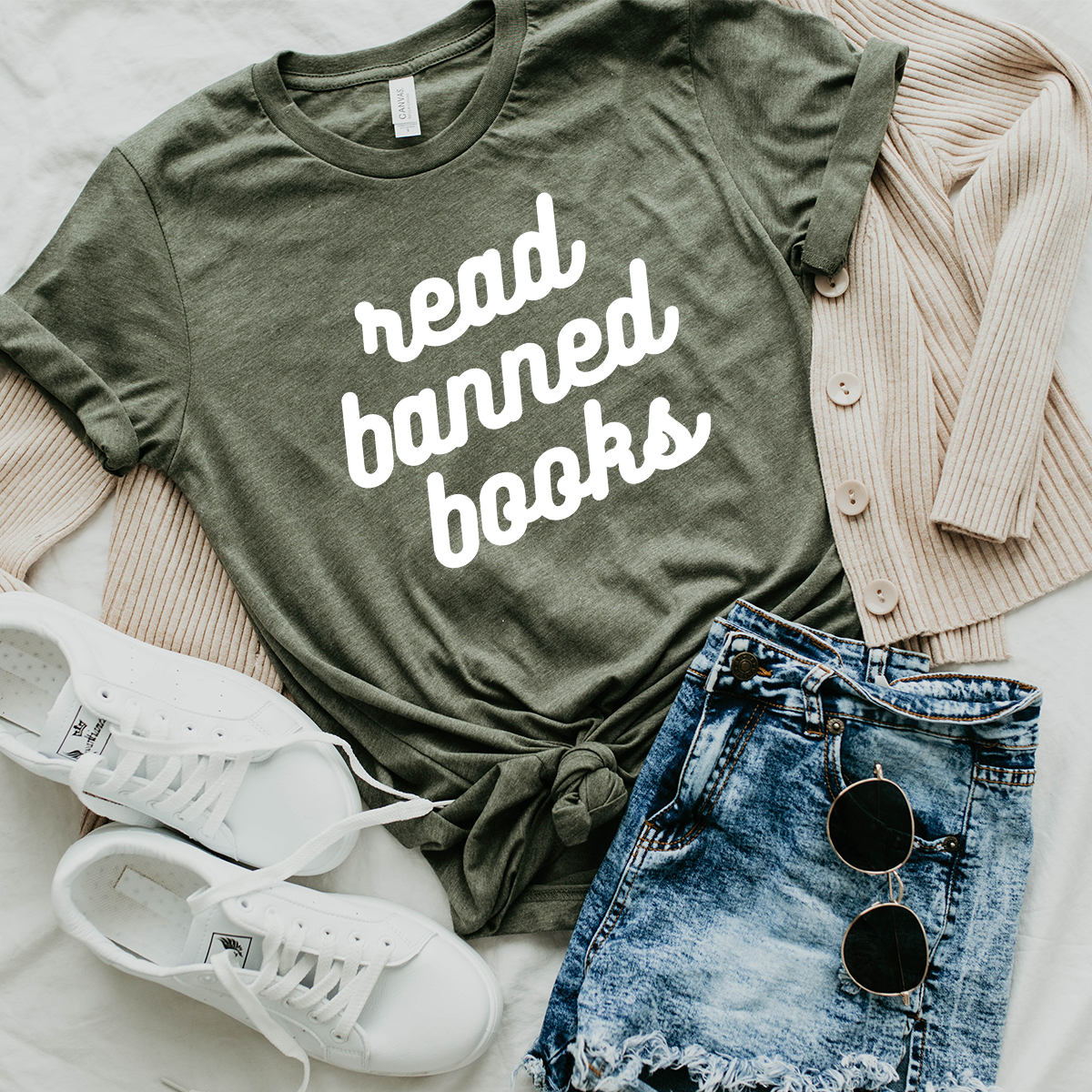 read banned books unisex tee