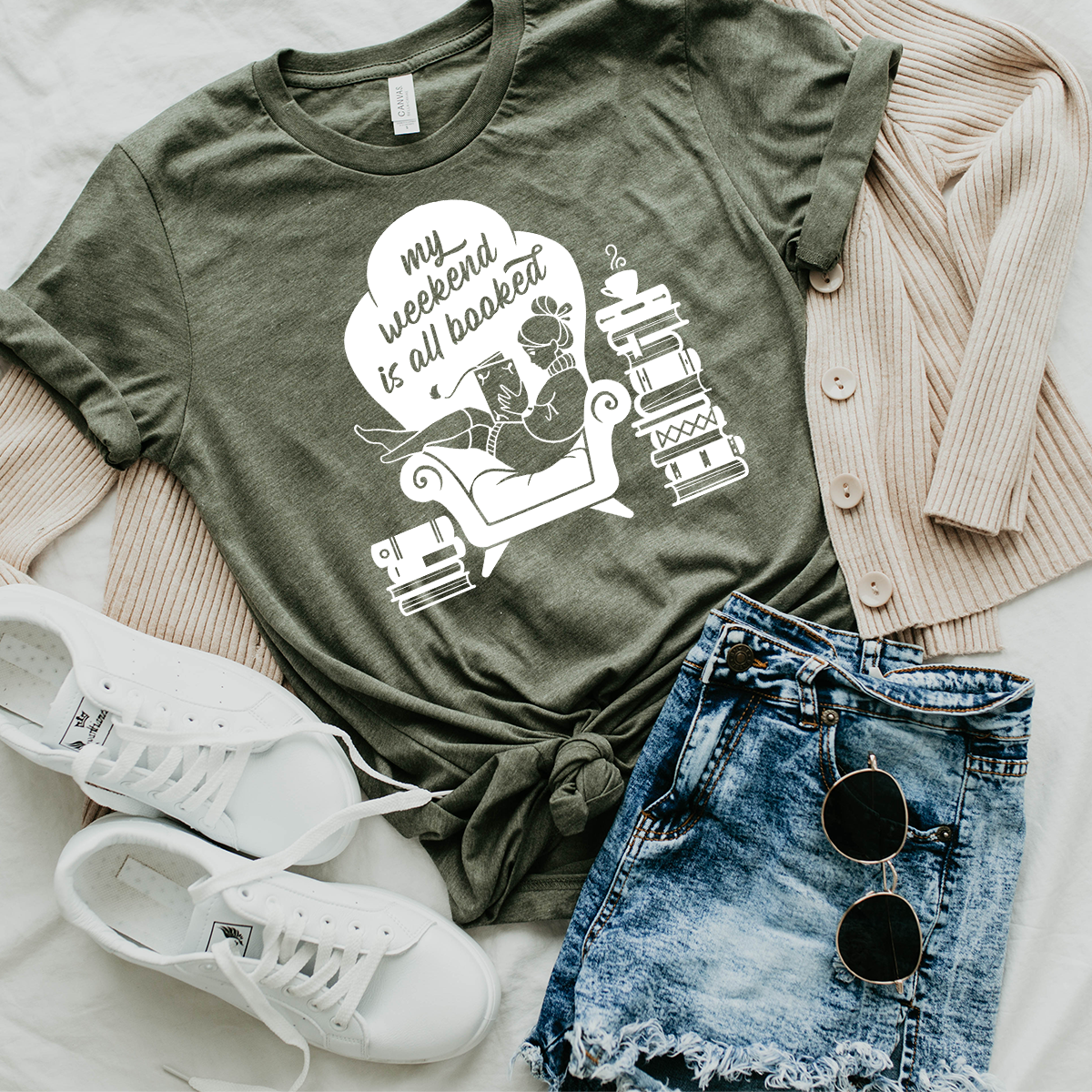 my weekend is all booked unisex tee