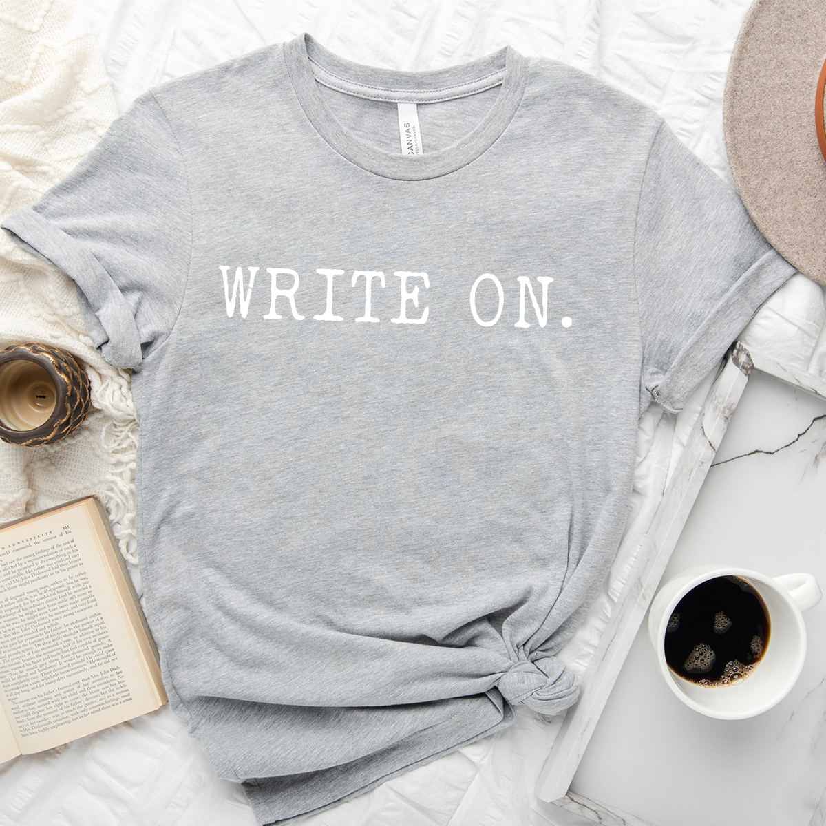 write on unisex tee