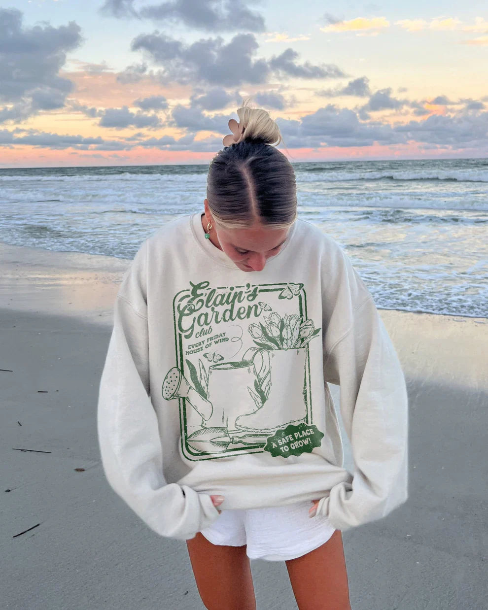 Elain Archeron Garden Sweatshirt ACOTAR Shirt
