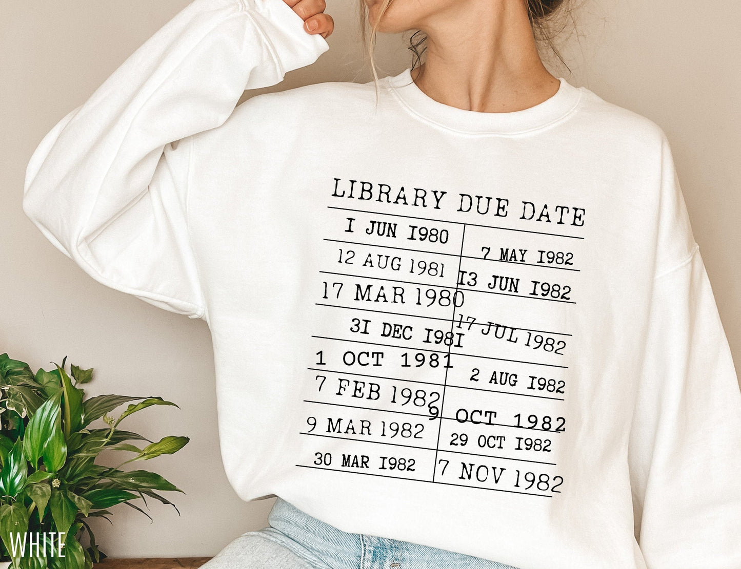 Bookish Shirt | Library Date Due