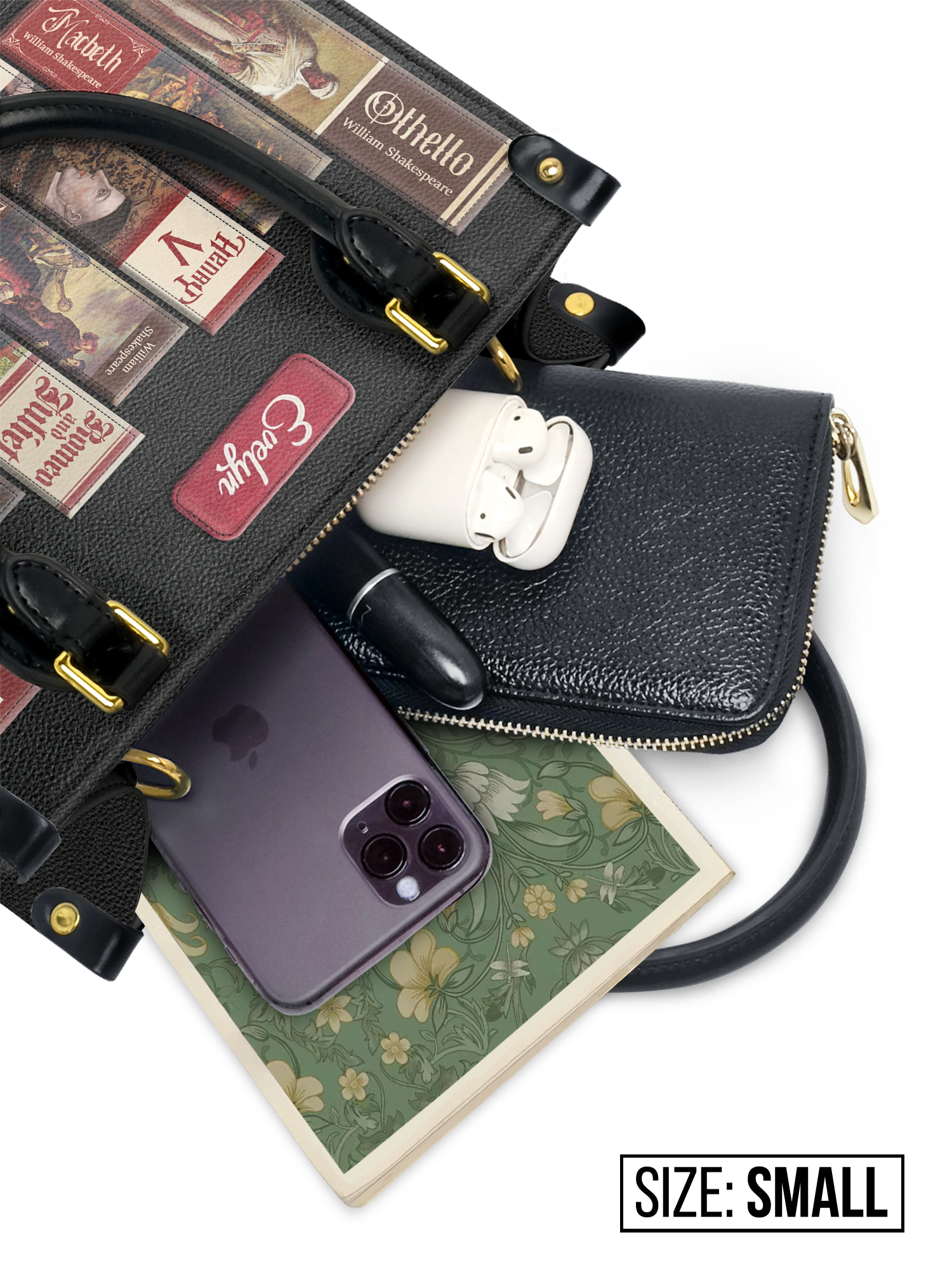 Libro William Shakespeare NQAY0802001A Leather Bag