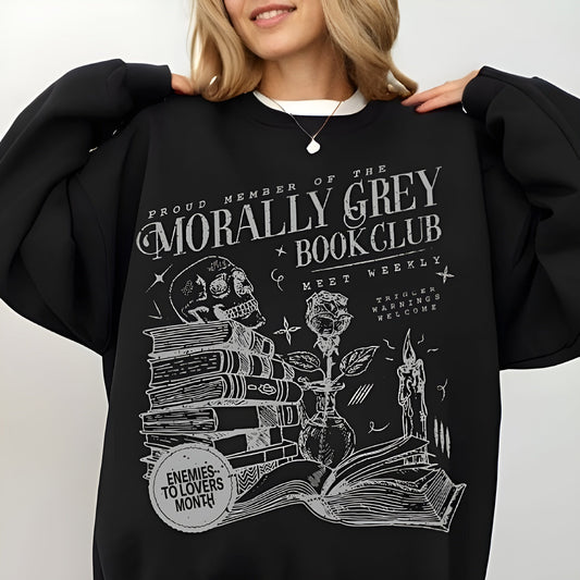 Morally Grey Book Club Shirt Dark Romance