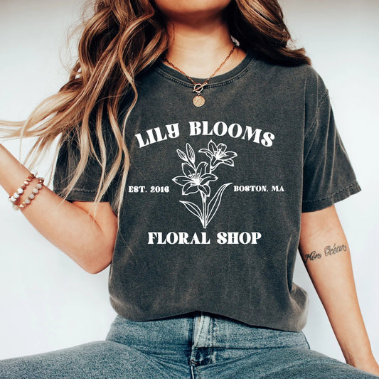 It Ends With Us | Lily Bloom's Floral Shop Shirt