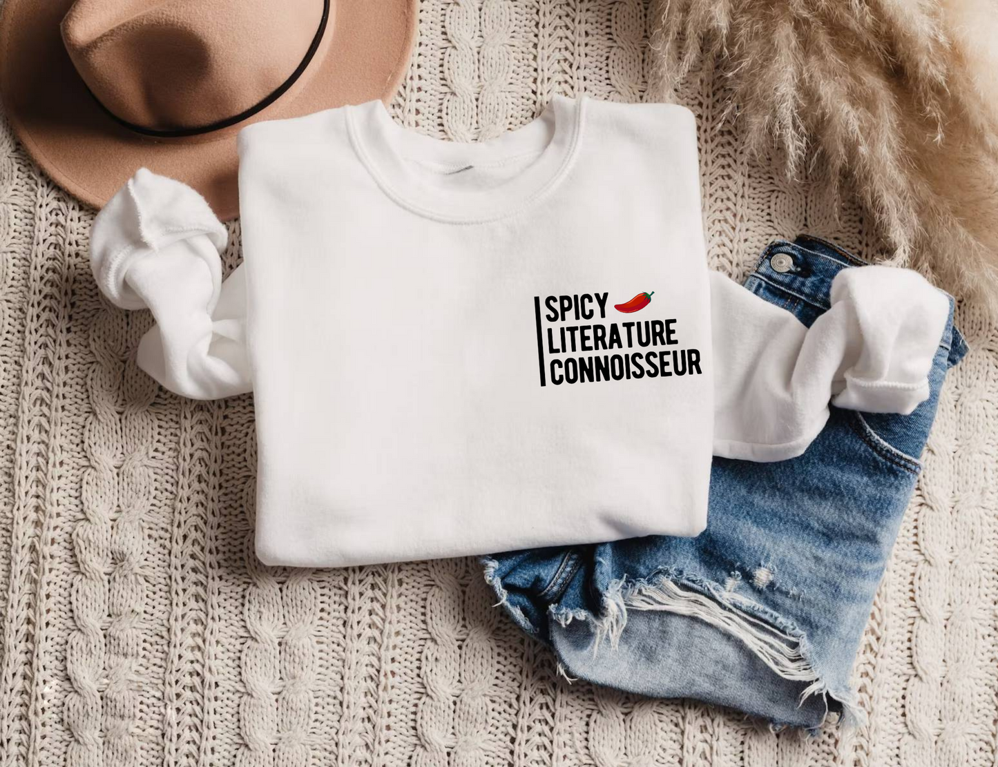 Bookish Shirt | Spicy Literature Connoisseur
