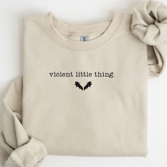 Fourth Wing Merch | Violent Little Thing Sweatshirt