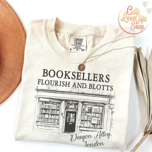 Bookseller Shirt | Flourish and Blotts