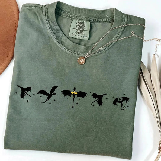 Fourth Wing Shirt | Basgiath War College Shirt