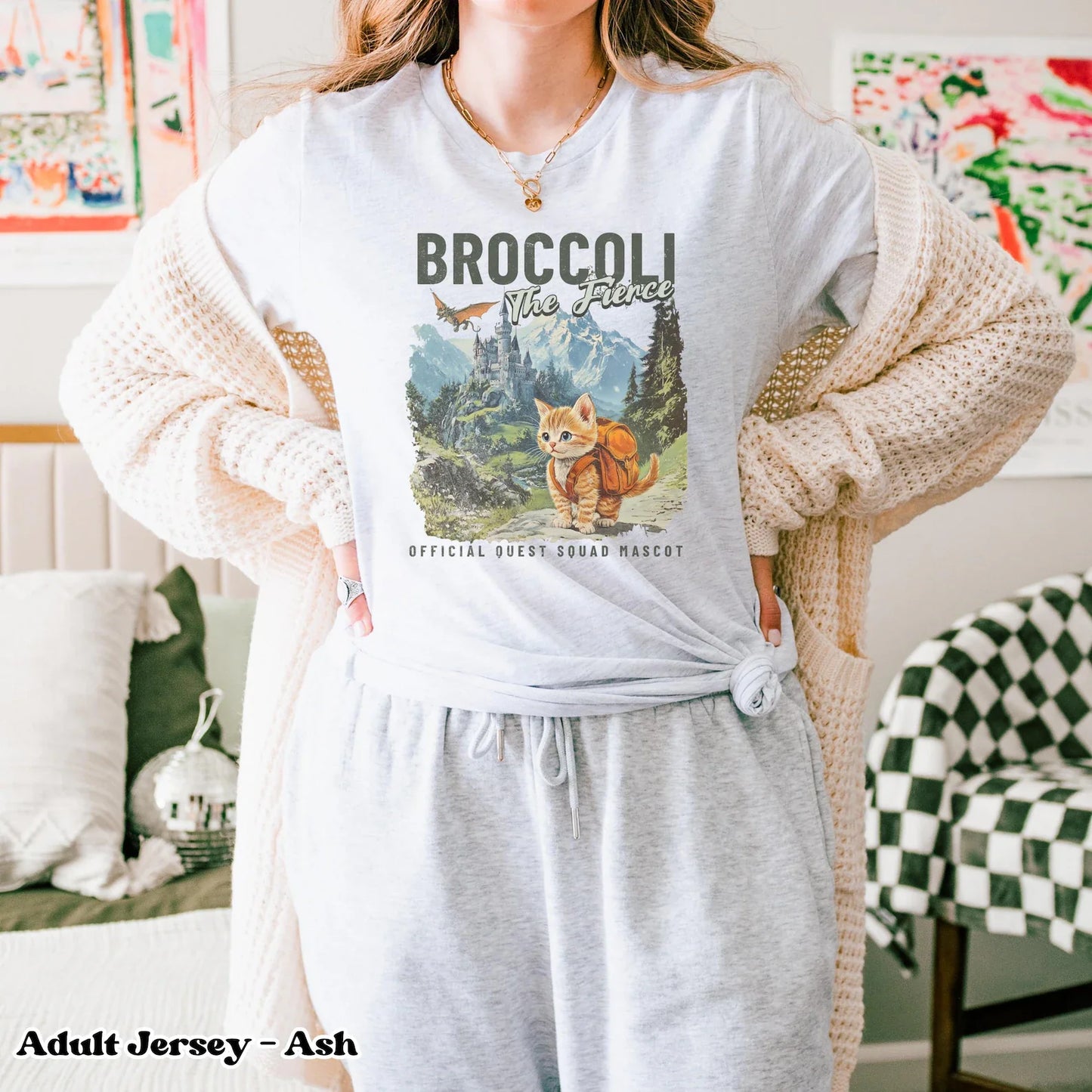 Onyx Storm T-Shirt Broccoli