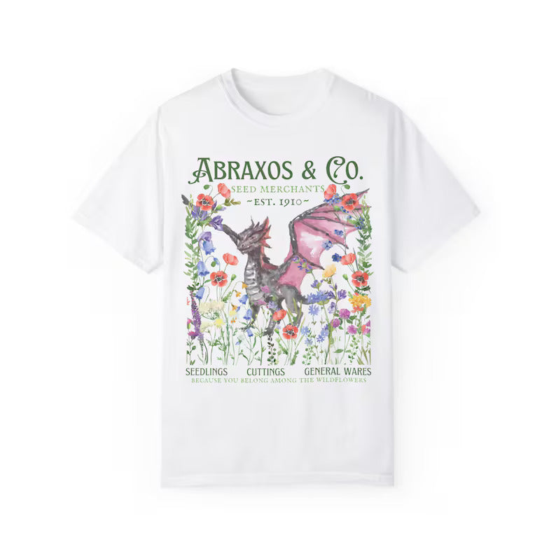 Abraxos Wyvern Velaris ACORTA Shirt | Sarah J Maas Merch | Fantasy Bookish Shirt
