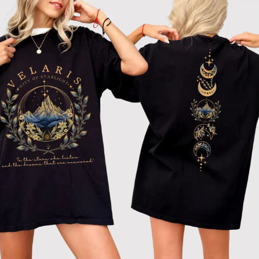 Abraxos Wyvern Velaris ACORTA Shirt | Sarah J Maas Merch | Fantasy Bookish Shirt