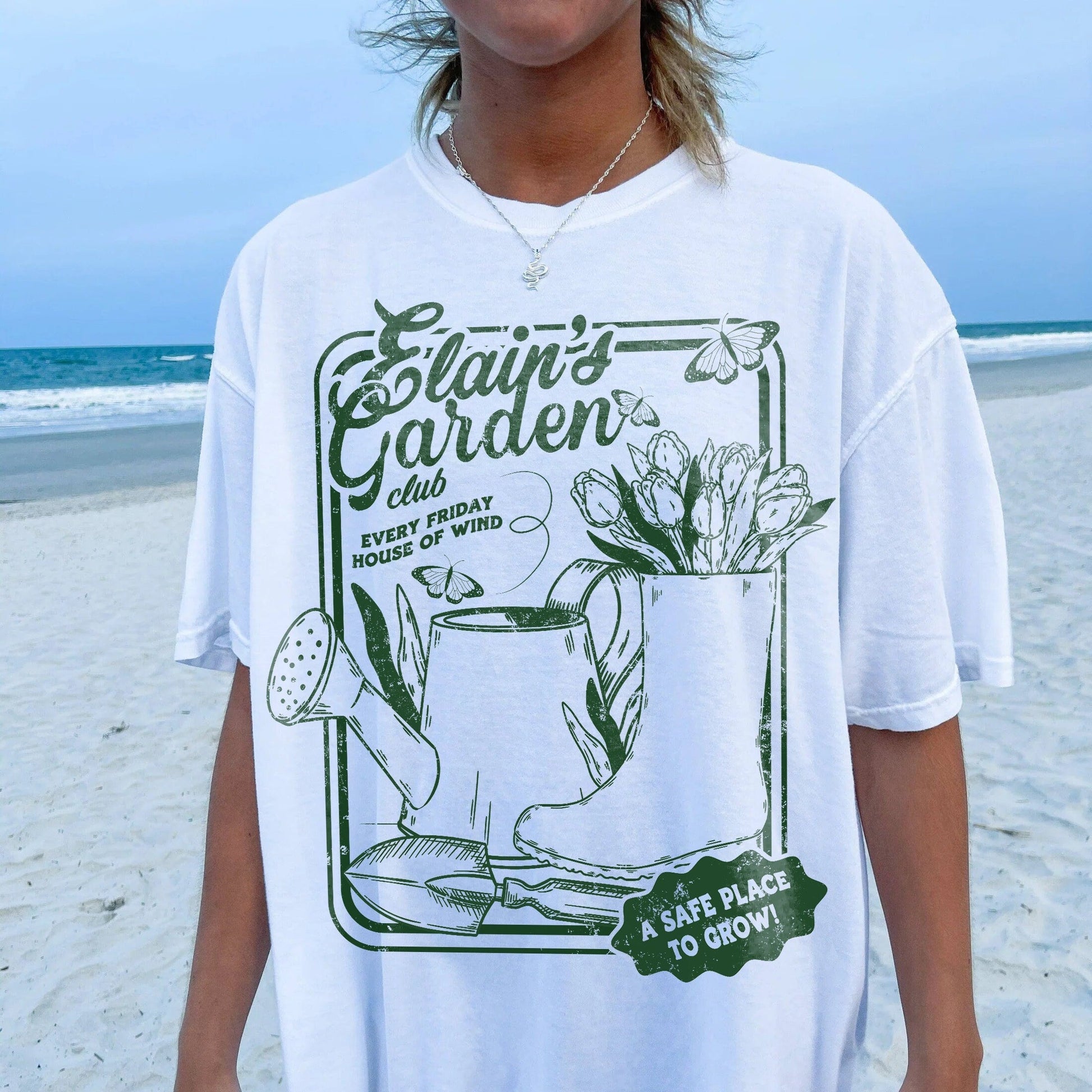 Elain Archeron Garden Shirt | ACOTAR Shirt Archeron Sisters, Velaris Night Court SJM Licensed Merch Nesta Cassian Feyre Rhysad ACOSF Gift