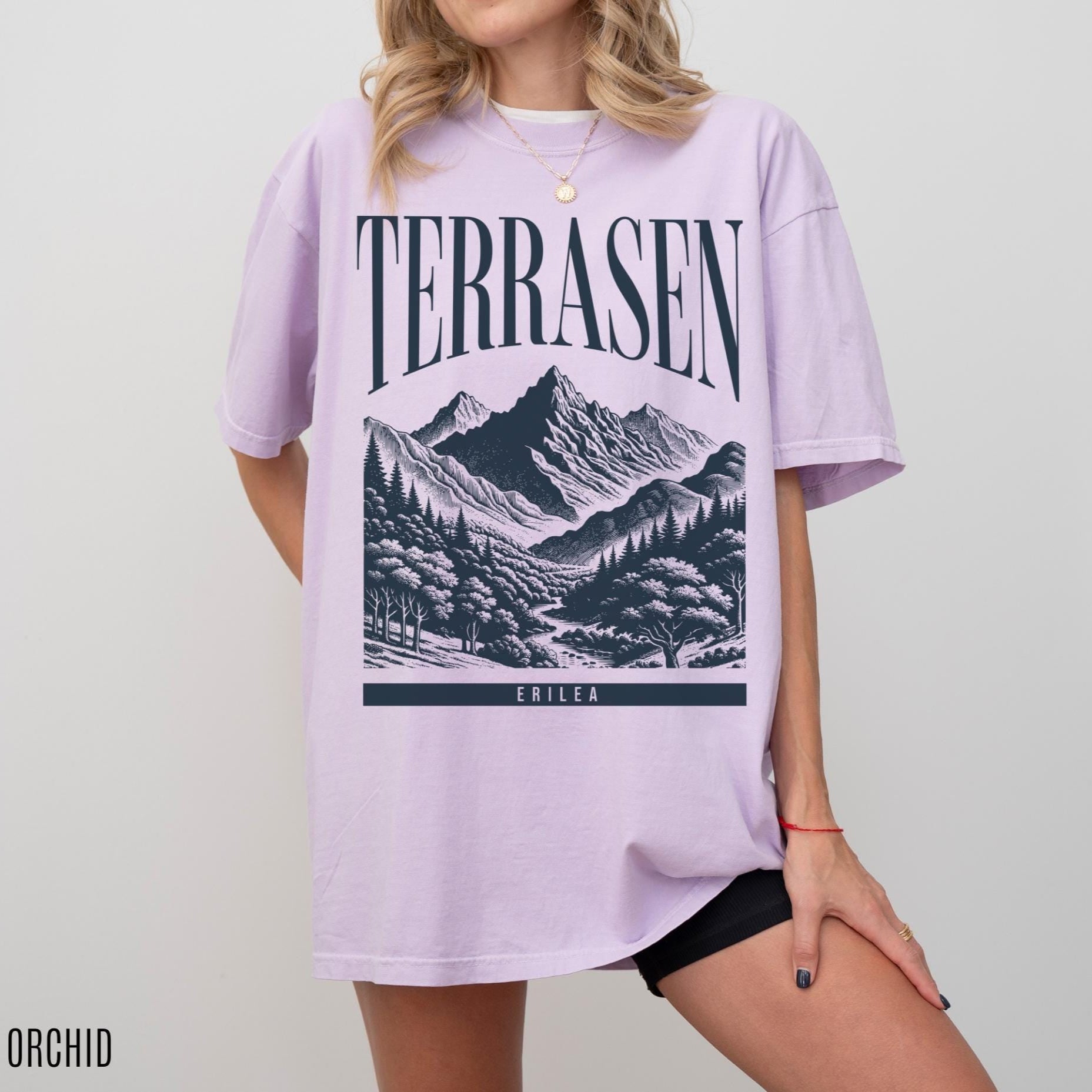 Terrasen Comfort Colors Shirt (Officially Licensed), Throne of Glass Merch, TOG Shirt, Aelin Galathynius, Sjm Universe Merch, Bookish Gift